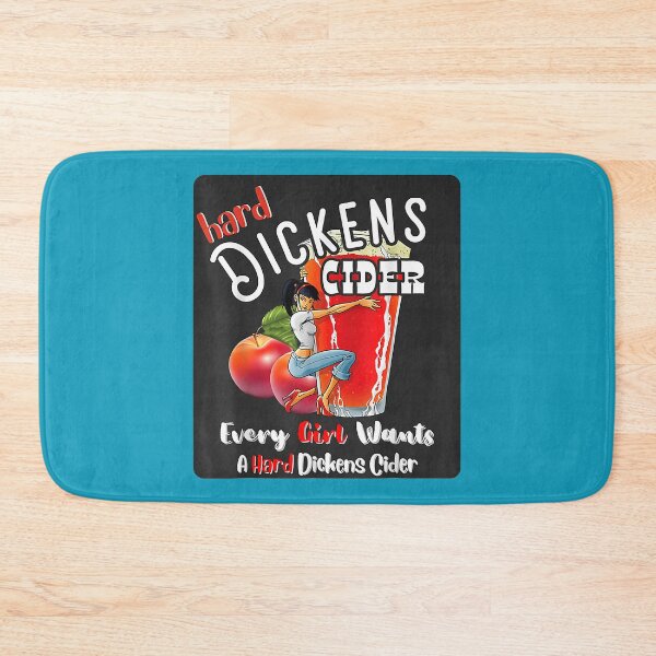 Item preview, Hard Dickens Cider Funny Girl Whiskey And Beer Apple Humor        designed and sold by ErtelCreationz.