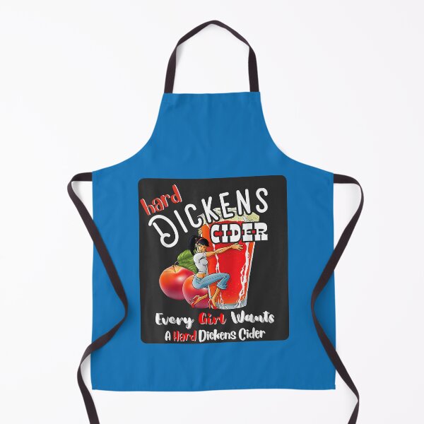 Item preview, Hard Dickens Cider Funny Girl Whiskey And Beer Apple Humor        designed and sold by ErtelCreationz.