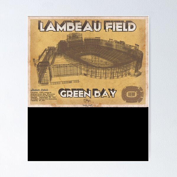 Item preview, Lambeau Field Green Bay Classic T Shirt  designed and sold by DaveMcGuinness.