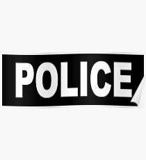 Castle - Kate Beckett - Police Poster