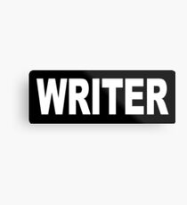 Castle - Richard Castle - Writer Metal Print