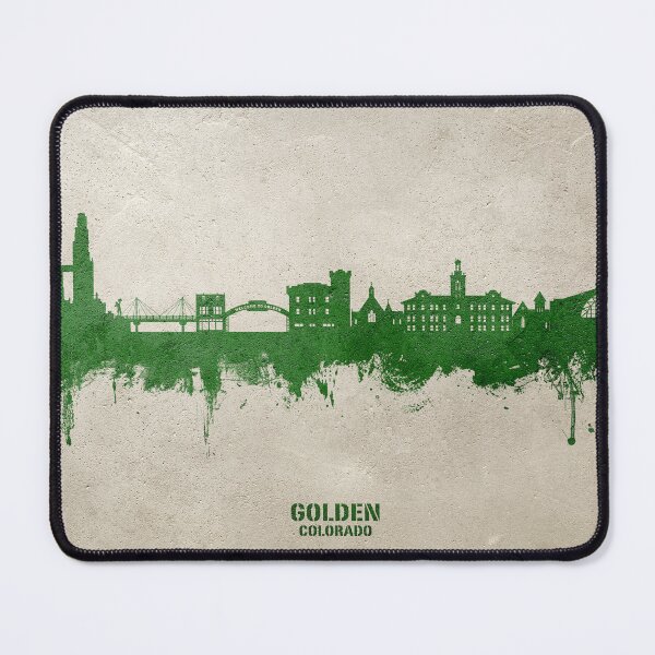 Item preview, Golden Colorado Skyline designed and sold by ArtPrints.
