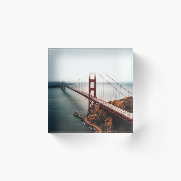 san francisco golden gate Acrylic Block