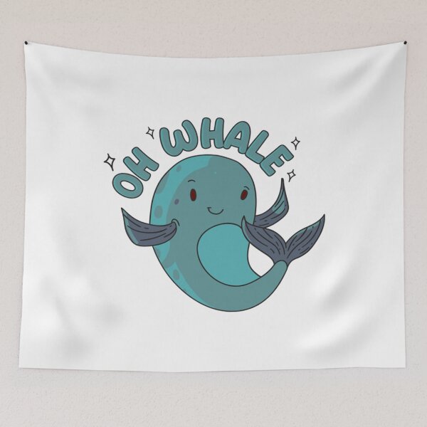 Item preview, Meme Oh Whale Funny Pun designed and sold by PatrickWeidle.