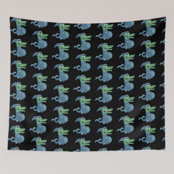 Item preview, Crocodile in shark pijama  designed and sold by Art-of-Rory.