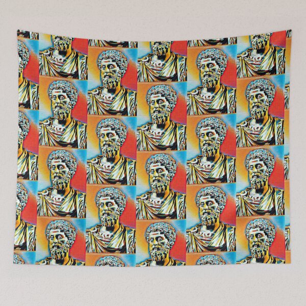 Item preview, Marcus Aurelius Artwork | Marcus Aurelius Portrait | Marcus Aurelius Wall Art  designed and sold by Suyogsonar25.