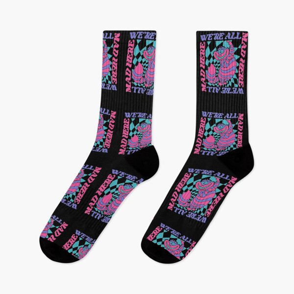 Item preview, Alice In Wonderland Psychedelic Cheshire Cat Boyfriend Fit designed and sold by gennalyne.