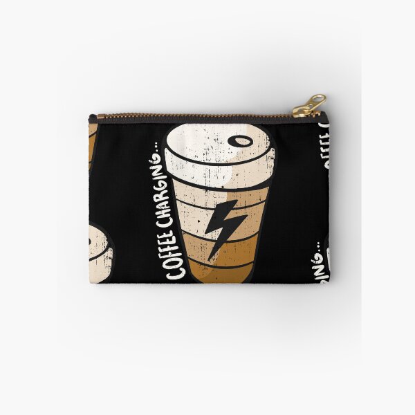 Item preview, Coffee Charging ..., Vintage, Morning Grumpy designed and sold by Shirtflyer.