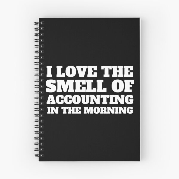 Item preview, i love the smell of accounting in the morning designed and sold by TomorrowQuotes.