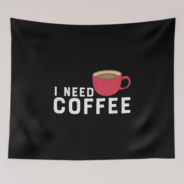 Item preview, I Need Coffee, Vintage, Morning Grumpy designed and sold by Shirtflyer.