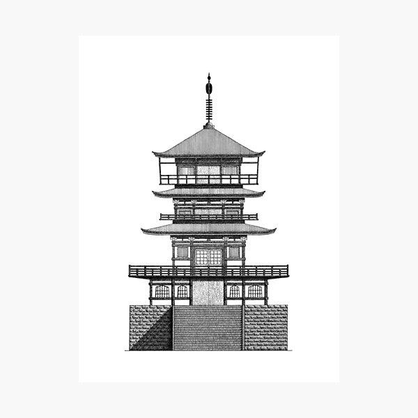 Item preview, Seiganto-ji Temple designed and sold by richard banks.