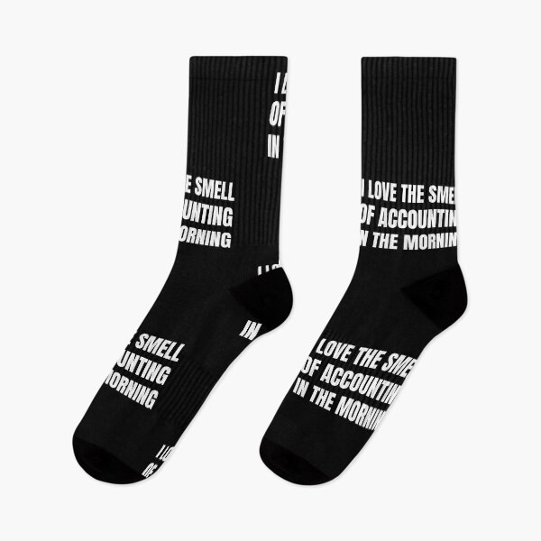 Item preview, i love the smell of accounting in the morning designed and sold by TomorrowQuotes.
