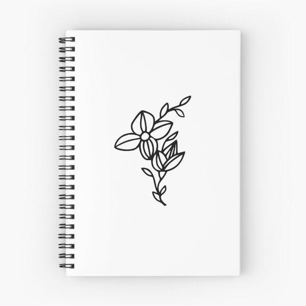 Item preview, One line hand drawn flowers designed and sold by AnmarkArt.