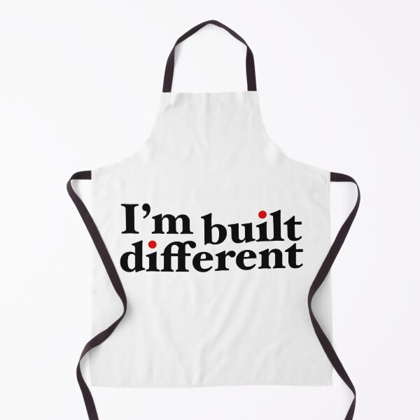 Item preview, I’m built different | Typography, large design designed and sold by Giovanni-c.