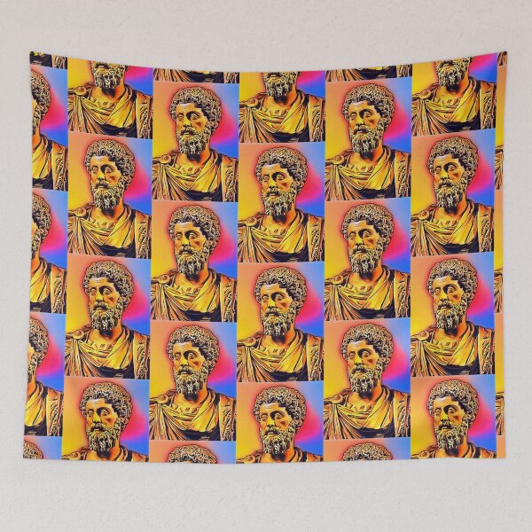Item preview, Marcus Aurelius Artwork | Marcus Aurelius Portrait | Marcus Aurelius Wall Art  designed and sold by Suyogsonar25.