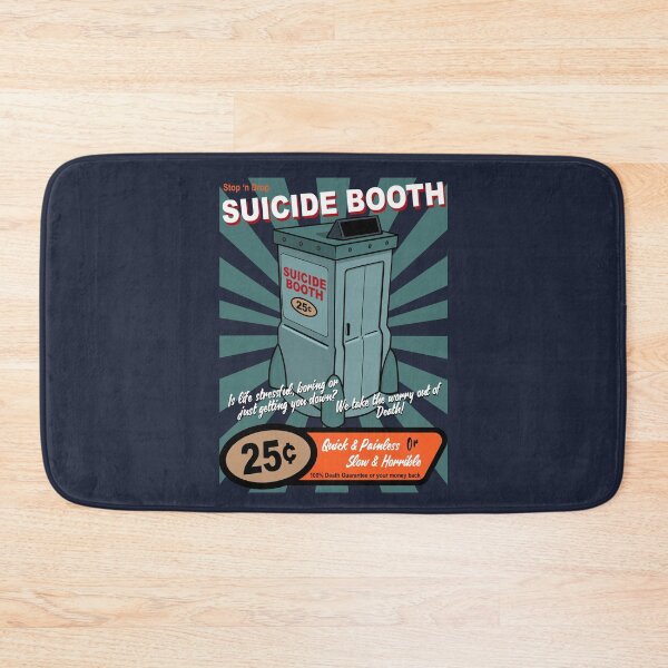 Item preview, Stop and Drop Suicide Booth designed and sold by McPod.