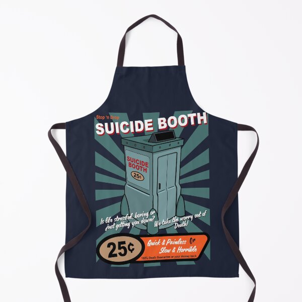 Item preview, Stop and Drop Suicide Booth designed and sold by McPod.