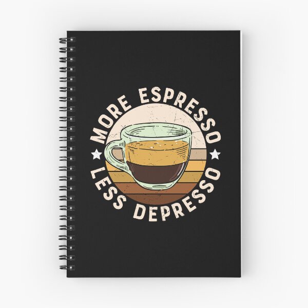 Item preview, More Espresso - Less Depresso, Vintage, Morning Grumpy designed and sold by Shirtflyer.