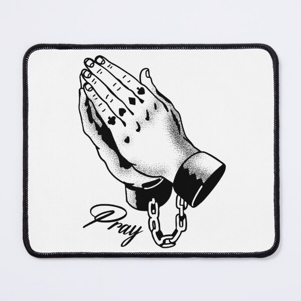 Item preview, prayer designed and sold by BadKraut.