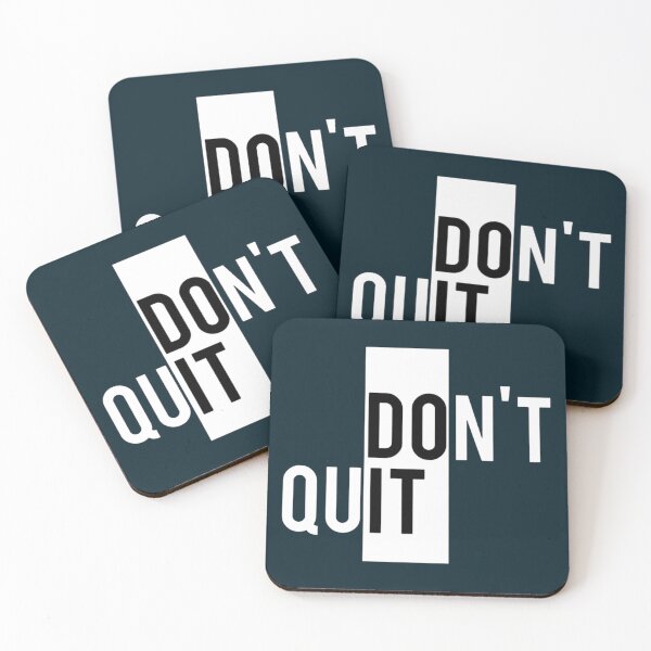 Item preview, Don’t Quit   designed and sold by Edencomback.