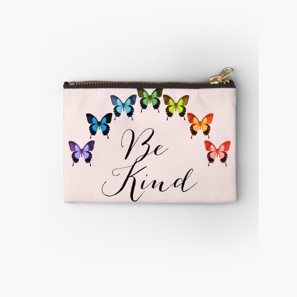 Item preview, Sé amable con las mariposas del arco iris en rosa designed and sold by Cheernetic.