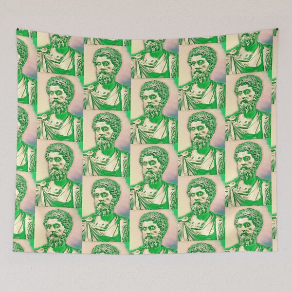 Item preview, Marcus Aurelius Artwork | Marcus Aurelius Portrait | Marcus Aurelius Wall Art  designed and sold by Suyogsonar25.