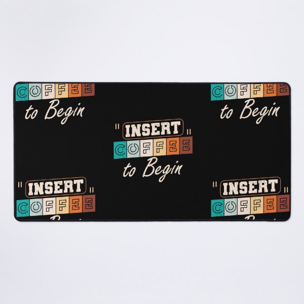 Item preview, Insert Coffe To Begin, Vintage, Morning Grumpy designed and sold by Shirtflyer.
