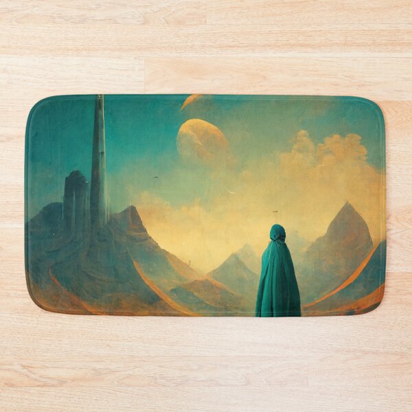 Item preview, Person wandering on an abandoned planet designed and sold by Tuko Designs.