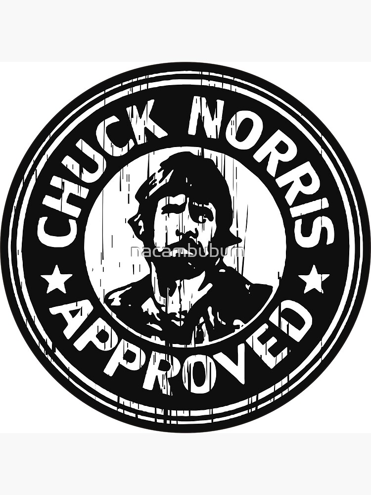 Chuck Norris Poster By Nacambubum Redbubble