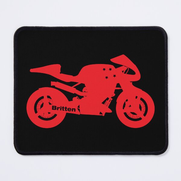 Item preview, Britten V1000 - Silhouette Red designed and sold by StudioFloyd.