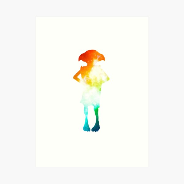 Arc-en-ciel Galaxy Dobby Impression artistique