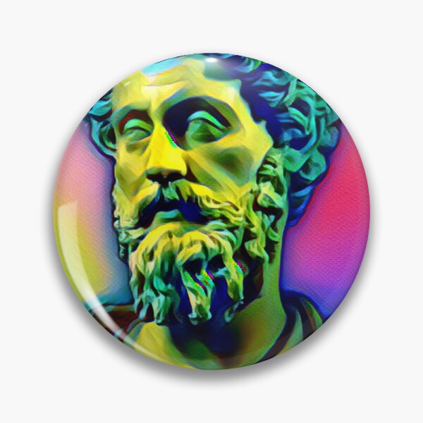 Artikelvorschau, Marcus Aurelius Kunstwerk | Marcus Aurelius Porträt | Marcus Aurelius Wandkunst entworfen und verkauft von Suyogsonar25.