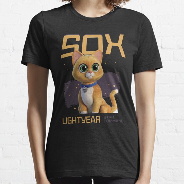  Disney Pixar Lightyear Sox Star Command Cat Poster T-Shirt :  Clothing, Shoes & Jewelry