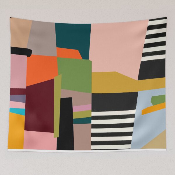 Item preview, Modern Contemporer Black Stripes designed and sold by MyArt23.
