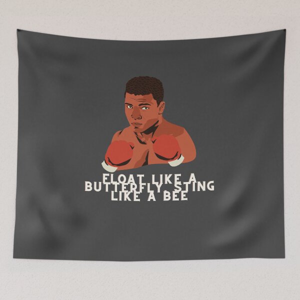 Item preview, FLOAT LIKE A BUTTERFLY STING LIKE A BEE Muhammad Ali designed and sold by CombatSport.