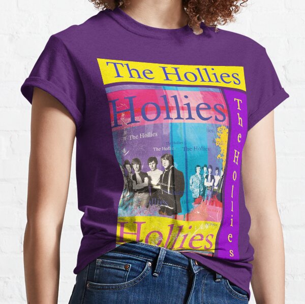 nostalgic retro portrait of the 60s English pop band The Hollies Classic T-Shirt