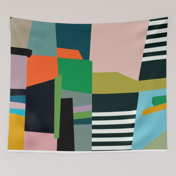 Item preview, Modern Contemporer Black Stripes designed and sold by MyArt23.