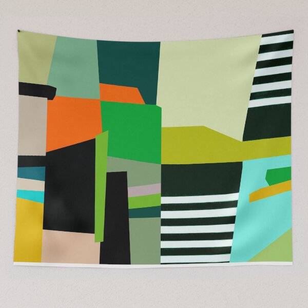 Item preview, Modern Contemporer Black Stripes designed and sold by MyArt23.