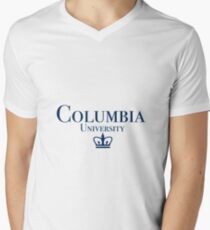 Columbia University Men's V-Neck T-Shirt