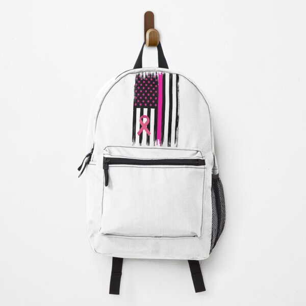 Item preview, Patriotic American Flag Breast Cancer Awareness designed and sold by Cute Shark.