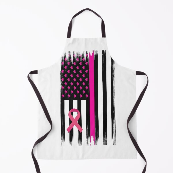 Item preview, Patriotic American Flag Breast Cancer Awareness designed and sold by Cute Shark.
