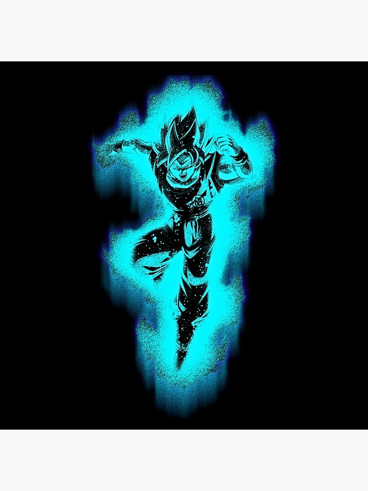 Kid Goku Super Saiyan Blue God Art Board Print for Sale by