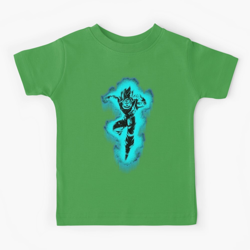 Black White Goku Super Sayajin Blue Kaioken Graphic pen Kids T-Shirt for  Sale by TuyulVectorize