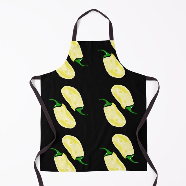 Item preview, Yellow Chili Pattern designed and sold by BRU Design.