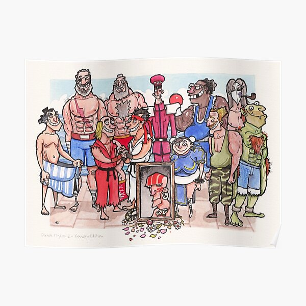Street Fighter 2 - Reunion Edition Poster