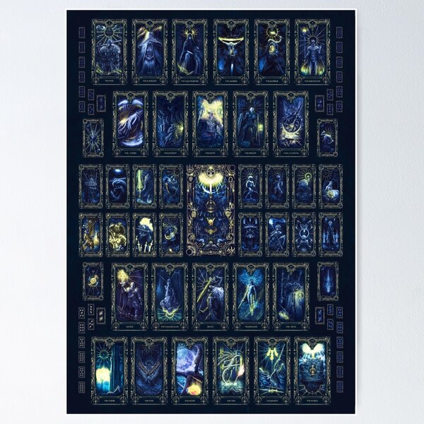 Item preview, The Golden Grace Era Tarot by Ghonz inspired in Elden Ring designed and sold by Ghonz.