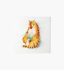 Tiger lesen Galeriedruck