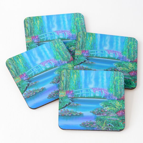 Item preview, Enchanted Garden of Giverny inspired by Monet designed and sold by artbymanjiri.