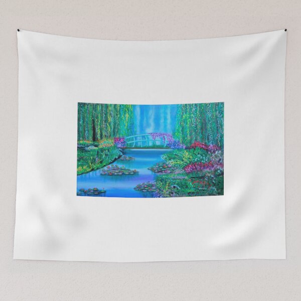 Item preview, Enchanted Garden of Giverny inspired by Monet designed and sold by artbymanjiri.