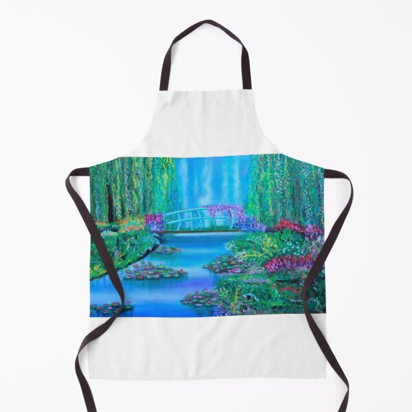 Item preview, Enchanted Garden of Giverny inspired by Monet designed and sold by artbymanjiri.